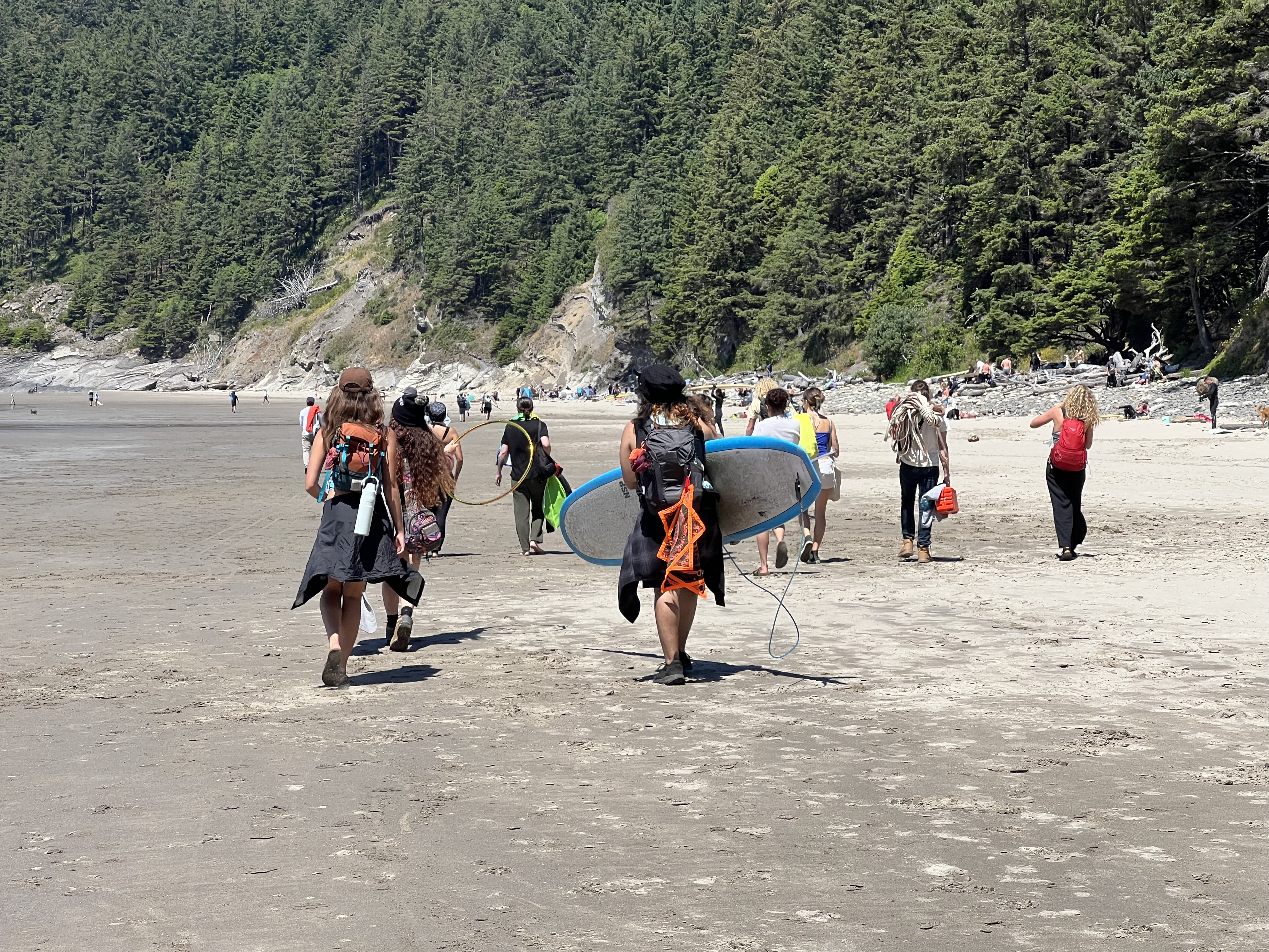 Yoga in Oregon — Olympic National Park — photo coming